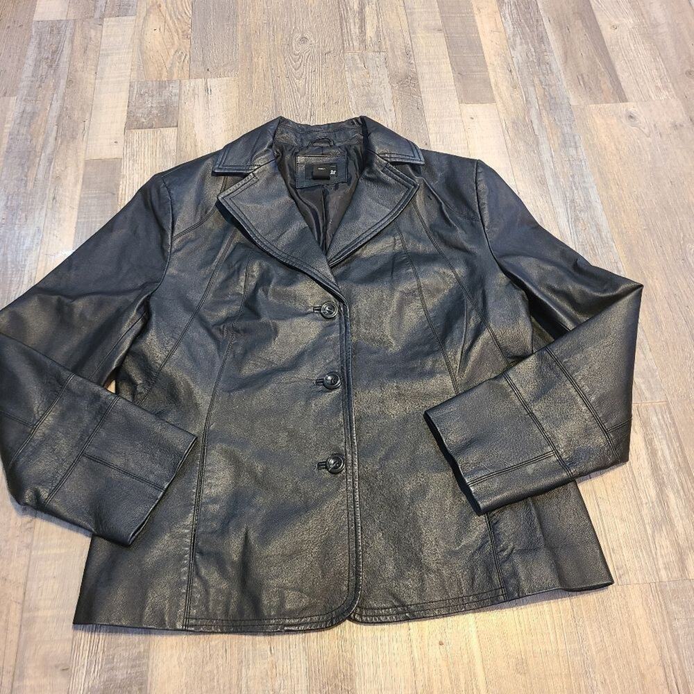 East 5th genuine xl womens leather jacket